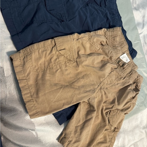 2-Pair Jumping Beans Tan & Navy Cargo Shorts! Versatile and closet must haves. 6 - Picture 8 of 8